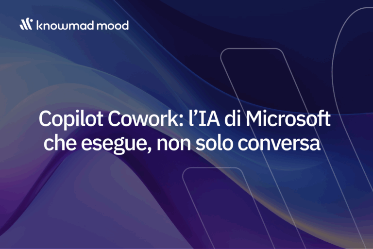 Copilot Cowork: l’IA di Microsoft che esegue, non solo conversa Dall’IA conversazionale agli agenti collaborativi che accelerano la produttività aziendale