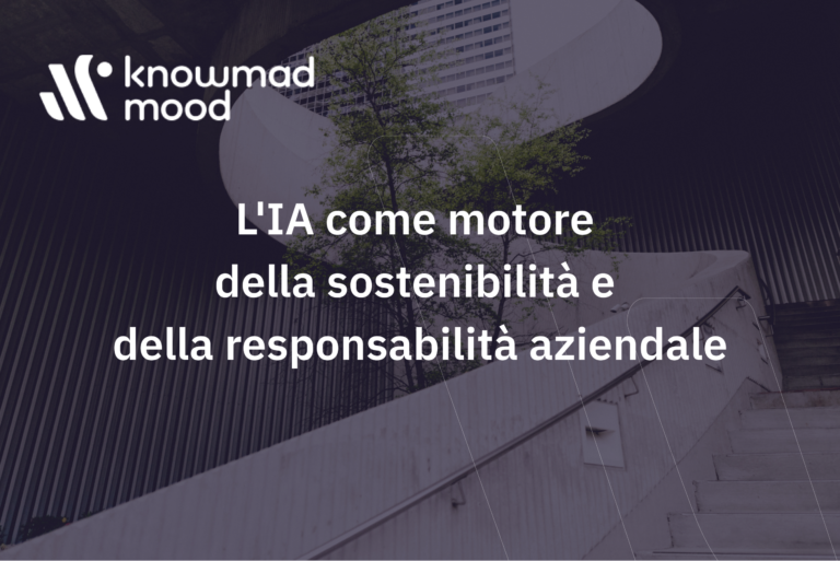 L'IA come motore della sostenibilità