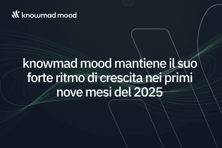 knowmad mood mantiene il suo forte ritmo di crescita nei primi nove mesi del 2025, raggiungendo il 30,94% nei ricavi e il 31,48% nell’EBITDA normalizzato